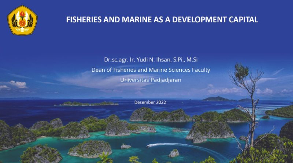 Fisheries and Marine as a Development Capital