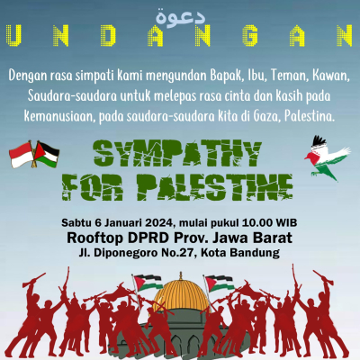Undangan Sympathy for Palestine