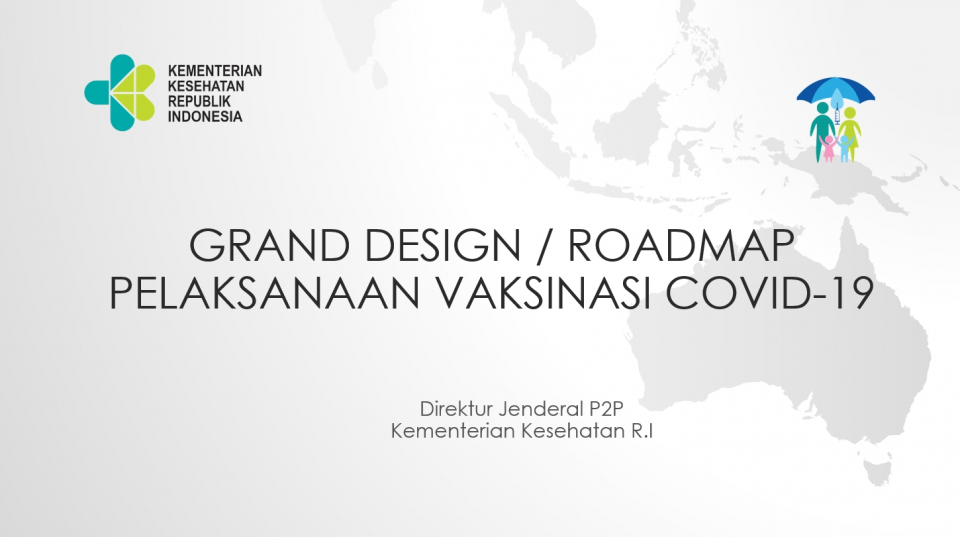 Grand Design “Roadmap” Pelaksanaan Vaksinasi COVID-19