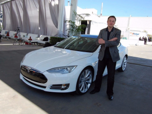 Elon Musk bos Tesla. 