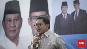 Fadli Zon Tak Aktif Twitter Usai Ditegur Prabowo Karena Sentil Jokowi